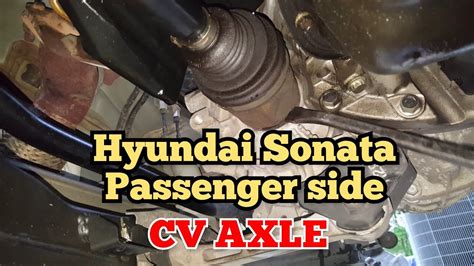 2015 hyundai sonata cv axle replacement