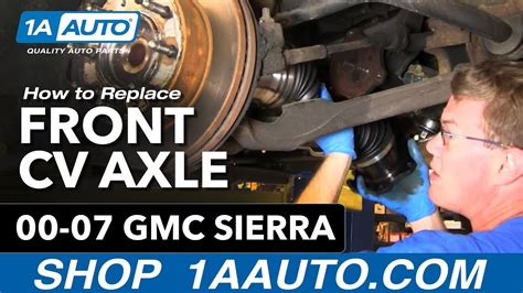 2016 gmc sierra cv axle replacement