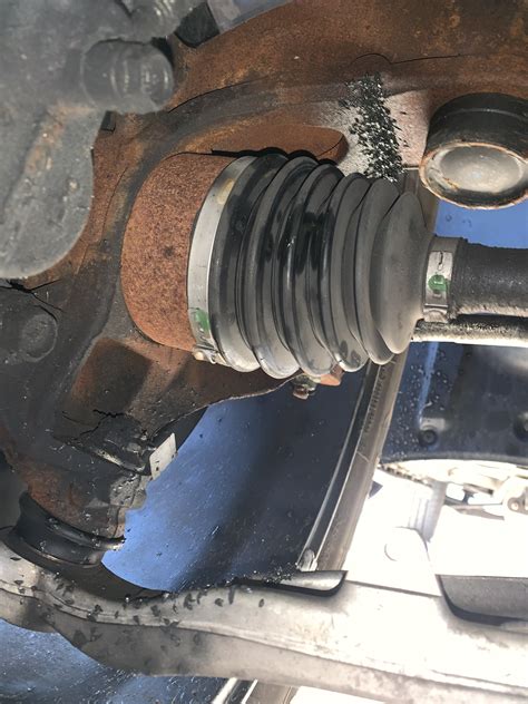 cv axle boot leaking