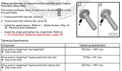 cv axle flange bolts torque specs