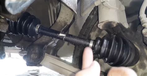 cv axle grease leak