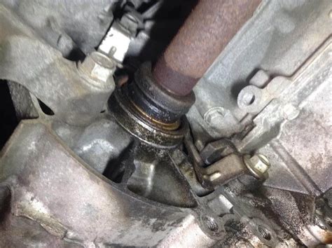 cv axle seal leak