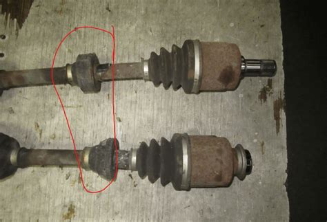 vibration after cv axle replacement